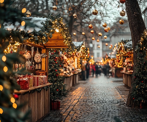 Photo evenement - marché de noel